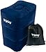 Tripley Foot Rest Travel Pillow - Large Inflatable Footrest for Airplanes, Cars, Home