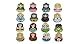 Disney Nesting Dolls 5 Pin Collectible Packs NEW, Multicolor, Small