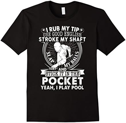 Men's i rub my tip Large Black
