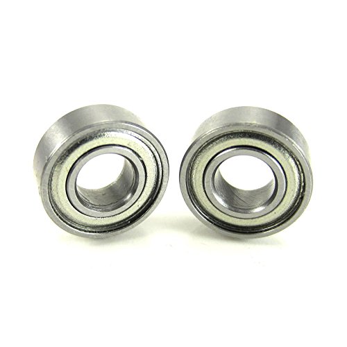 5x11x4mm Hybrid Ceramic Clutch Ball Bearings Metal Shields (2)