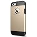 Spigen Tough Armor Designed for Apple iPhone 5S Case (2013) / Designed for iPhone 5 Case (2012) - Champagne Gold