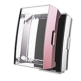 SIRUIBO Compatible Fitbit Charge 2 Screen Protector, Full-Around Protective Case Cover Bumper Shell Compatible Fitbit Charge 2, Rose Gold