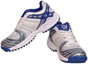 V22 Ultra Cricket Stud Shoe (White/Blue)