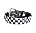MENS/WOMENS CHECKERBOARD BLACK STUDDED PUNK BELTS 30
