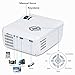 Portable LED Projector, Bestsuri 1080P Multimedia Home Theater Video Projector Support HDMI, USB, SD Card, AV for Home Cinema, TV, Laptops with HDMI Cablethumb 1