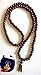 Rosewood mala beads necklace 10 mm 108+1 buddhist prayer beads japa mala Red sandalwood mala beads - Energized for chanting mantra Chakra mala w/Rosary pouch - US Seller