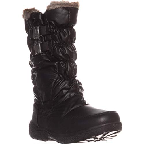 sporto Womens Makela Closed Toe Mid-Calf Cold Weather Boots, Black, Size 7.5