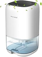AUZKIN Dehumidifier 1000ML Portable Mini Electric Dehumidifier Ultra Quiet Air Cleaner for Home, Kitchen, Garage,...