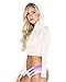 iHeartRaves Mesh Hoodie Rave Top (Medium, White)