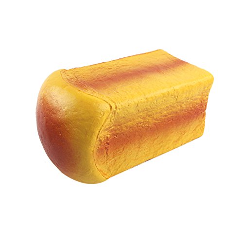 Vipe Slow Rising Squishies Slice Jumbo Squeezing Bread Toy Cream Scented Slow Rising Hand Wrist Toy Color Random (Big Bread) - Thumbnail 4