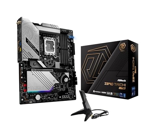 ASRock Z890 Taichi Lite Intel Core Ultra LGA1851 RL-ILM WiFi 7 ATX Motherboard…