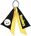Littlearth Womens NFL Pittsburgh Steelers Ribbon Ponytail Holder, Team Color, One Size