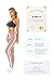 ALWAYS Women Solid Basic Soft Stretch Striped Leggings Black WhiteRegular