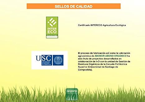 ABONOR Abono Orgánico Para Plantas Huertos y Jardines ...