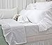 Queen's House White Ruffles Bed Sheet Set Cotton 4-Piece King Size-Style G