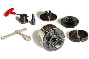 PSI Woodworking CSC3000C Barracuda Wood Lathe Key Chuck System