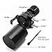 Tasan Racing Universal Aluminum Oil Catch Can Baffled Engine Air Oil Separator Reservoir Tank with Breather Filter Black