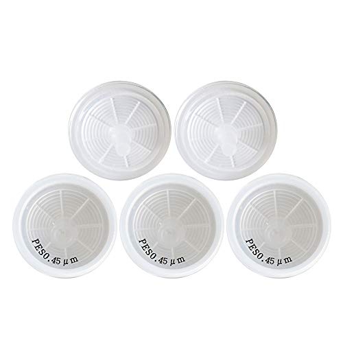 ALLPURE-FIL Syringe Filters PES Membrane Diameter 25mm Pore Size 0.45 μm Laboratory Filters by Allpure Biotechnology (PES, Pack of 100)