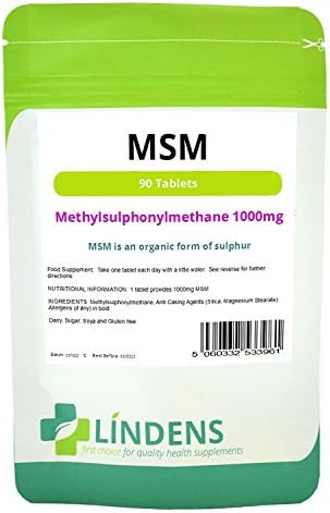 MSM 1000mg Tablets (360)