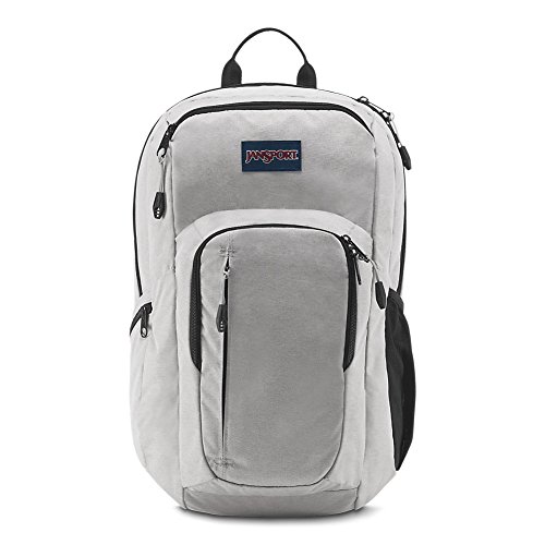 JANSPORT JS00T69G3F6 Recruit Laptop Backpack, Grey Heathered Poly