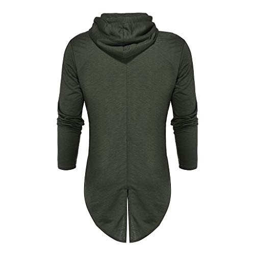 5 MmNote+Hooded+Trench+Cardigan+Outwear