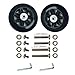 YongXuan Outher Diameter 3.54 Inch Mute Wear-resistant Luggage Suitcase Replacement Wheels Kit Inline Outdoor Skate Replacement Wheels (3.54