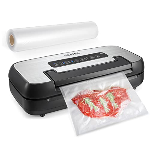 Seatao VH5156 Vacuum Sealer Machine,80Kpa Automatic Vacuum Air Sealing