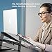 Pyle Portable Adjustable Laptop Stand - 6.3 to 10.9 Inch Standing Table Monitor or Computer Desk Workstation Riser with Shelf Storage and Height Alignment for DJ, PC, Gaming, Home or Office - PLPTS26