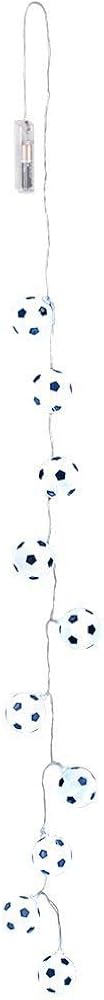 Boland 62518 LED Fairy Lights Football, Length 140 cm, World Cup, European Championship, Puplic Viewing, Decoration, Carnival - Image 4