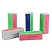 EZGO 10 Pieces Nail Art Care Buffer Buffing Sanding Block Files Grit Acrylic Tool, Nail Art Shiner Buffer 4 Ways Polish Sanding File Block, Great for Fingernail and Toenail Care