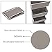 EZOWare Over The Door Organizer with 4 Pocket, Hanging Storage Organizer for Pantry Baby Nursery Bathroom Closet Dorm (Pack of 1, Gray)