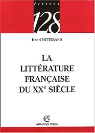 La  littérature française du XXe siècle