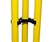 AdirPro Bipod Leg Clip - Antenna Clip with Thumb Screw Clasp, Secure Base for Antenna and Prisms, Fits Pole up to 1.25 Inches Diameter