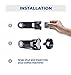 K&J Replacement Keurig Starter Kit for 1.0 Brewers - Includes Filter Holder And 6-pack of Compatible Water Filters