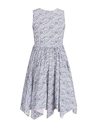 Emma Riley - Vestido de verano para niña sin mangas con impresión casual   vestido de fiesta
