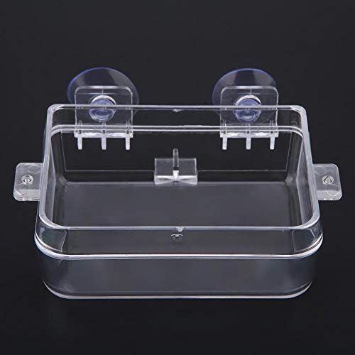 Nitrip Amphibians Reptiles Anti-Escape Feeder Worm Feeding Basin Tortoise Lizard Crawler Food Bowl - Thumbnail 3