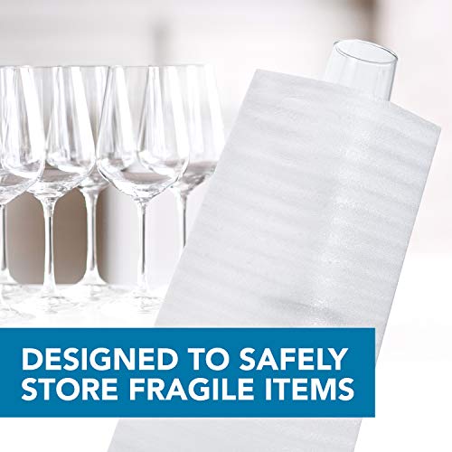Premium Foam Packing Sheets (50 Count,7 x11 7/8 inches) Cushion Foam Wrap Sheets, Moving Supplies for Dishes, Glasses and Furniture, Packing Cushioning Supplies, Soft and Durable Ultimate Protection