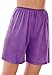 Comfort Choice Women's Plus Size 3-Pack Nylon Boxer Briefs