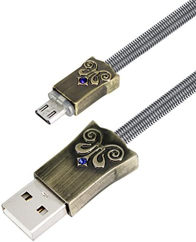 BlueLoong Micro USB Cable Android - Micro USB Charging Cable 10ft Nylon Braided Rapid Charger Fast Charging Cable for Smartphones,Samsung Galaxy S6 S7 Edge Note 5,Kindle,LG, Xbox, PS4,Camera