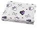 Jay Franco Disney Minnie Mouse Purple Love Twin Sheet Set - Super Soft and Cozy Kid’s Bedding - Fade Resistant Polyester Microfiber Sheets (Official Disney Product)