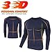 Men’s Thermal Underwear Set Sports Long Johns Base Layer Compression Gear for Workoutthumb 1