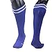 Lian LifeStyle Girl's 1 Pair Knee Length Sports Athletics Socks Striped 003 XXS/XS/S/M