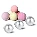 Fiery Youth DIY Metal Bath Bomb Mold with One Size 3 Set Relaxation and Save Your Money Mix Your Own Recipes Easy to Make Perfect Bath Bomb for Gift(With Instructions)