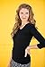 Heirloom 3/4 Sleeve V-Neck Top Soft Yet Durable, Extra-Length Layering Top