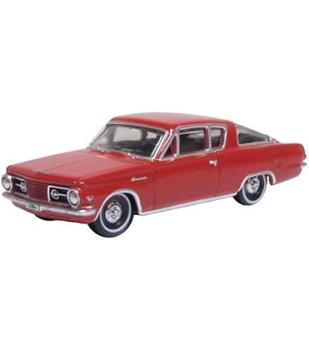 Amazon.com: Oxford Diecast 1965 Barracuda Gold Metallic with Black