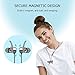 Bluetooth Headphones, Letsfit Wireless Headphones Bluetooth 5.0 HD Stereo Sound Wireless Earbuds w/Mic, 12 Hours Playtime Noise Cancelling Magnetic Design Workout Headphones for Sports, Gym, Runningthumb 2