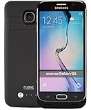 Samsung Galaxy S6 Battery Charger Case, Phone Charger Case &reg; - 4200 mAh External Rechargeable Protective / Galaxy S6 Charger Case / Galaxy S6 Charging Case Extended Battery Backup Battery Pack / Galaxy S6 Power Case / Galaxy S6 USB Juice Bank / Galaxy S6 Portable Charger Case