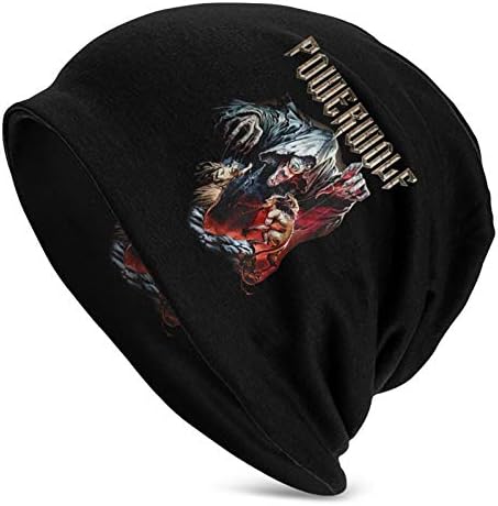 Warm Skull Cap Adult Knit Hat Black 