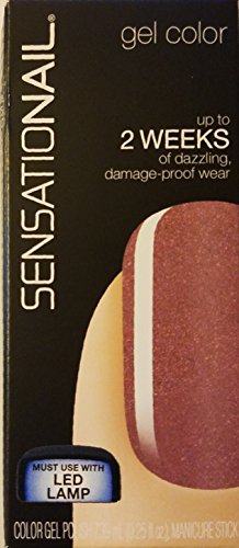 UPC 079181718721, SensatioNail Gel Polish, Ravishing Raisin 0.25 fl.oz.