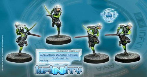 Infinity: Yu Jing Oniwaban Shinobu Kitsune (Monofilament CCW)